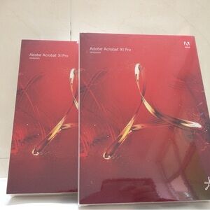 Adobe Acrobat XI Pro Software - Red